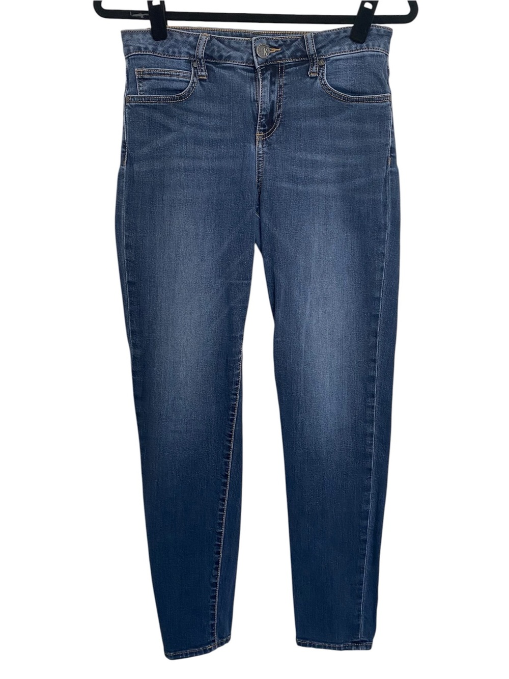 Kut from the Kloth Catherine Mid Rise Boyfriend Jeans Size 6 Medium Wash Denim